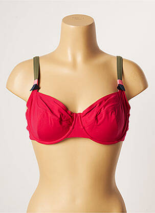 Haut de maillot de bain stretch rose EMPREINTE femme