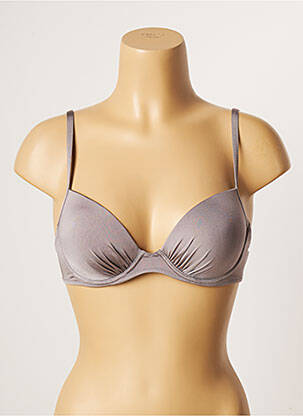 Haut de maillot de bain haut soutien-gorge moulé haut soutien-gorge moulé gris MARYAN MEHLHORN femme