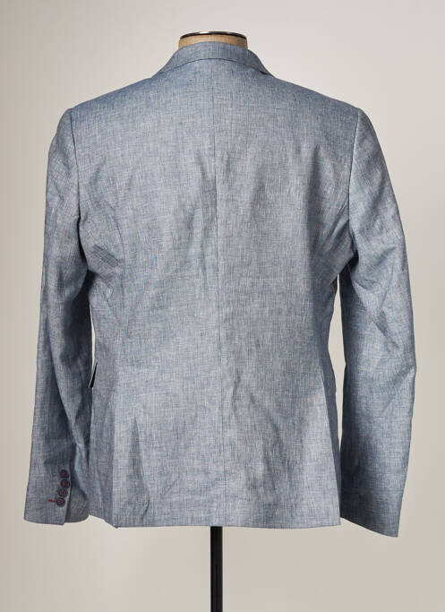 Veste chic bleu DELAHAYE pour homme