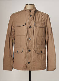Veste casual poignets boutonnés avec fente beige DELAHAYE homme