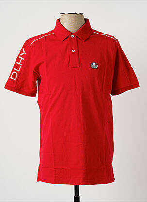 Polo rouge DELAHAYE pour homme