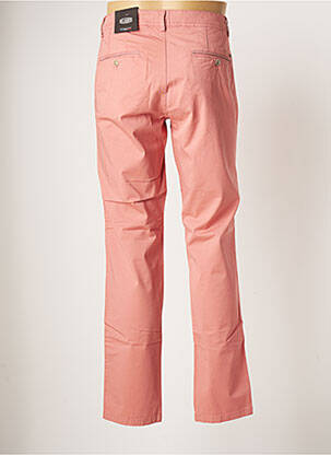 Pantalon chino stretch taille normale rose DELAHAYE homme