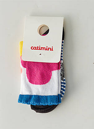 Chaussettes blanc CATIMINI pour fille