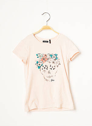 T-shirt rose IKKS pour fille