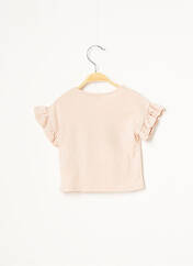 T-shirt rose IKKS pour fille seconde vue