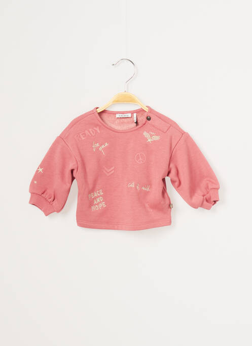 Sweat-shirt rose IKKS pour fille