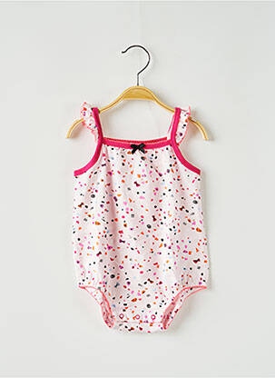 Body lingerie rose CATIMINI fille