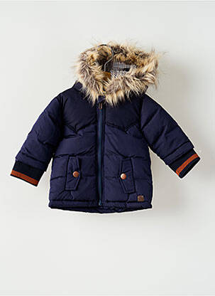 Doudoune a capuche a capuche bleu ABSORBA garçon