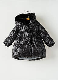 Doudoune a capuche a capuche noir 3 POMMES fille