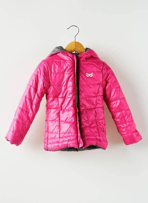 Doudoune rose 3 POMMES pour fille