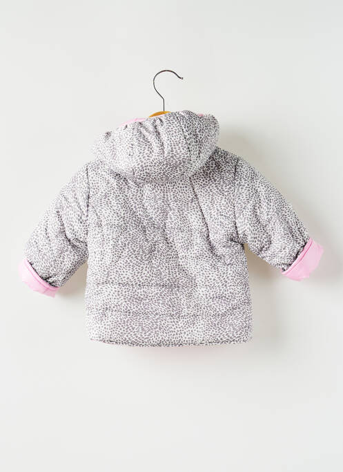 Doudoune rose 3 POMMES pour fille