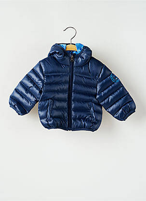 Doudoune a capuche a capuche bleu 3 POMMES garcon