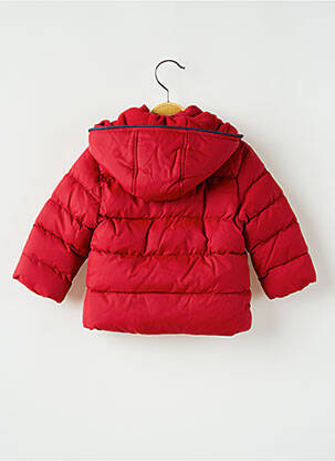 Doudoune a capuche a capuche rouge 3 POMMES garçon