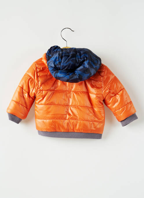 Doudoune a capuche a capuche orange 3 POMMES garcon