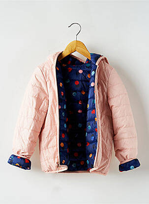 Doudoune a capuche a capuche rose CATIMINI fille