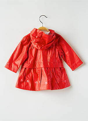Imperméable a capuche a capuche rouge CATIMINI fille