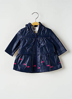 Imperméable a capuche a capuche bleu CATIMINI fille