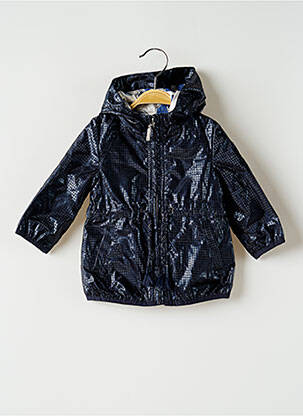 Imperméable a capuche a capuche bleu 3 POMMES fille