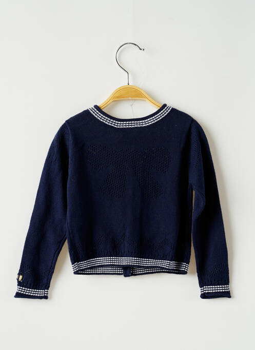 Gilet manches longues bleu CATIMINI pour fille