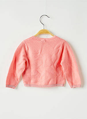 Gilet manches longues rose ABSORBA fille