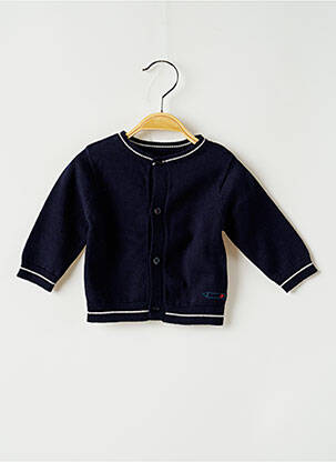 Gilet manches longues bleu ABSORBA pour garçon