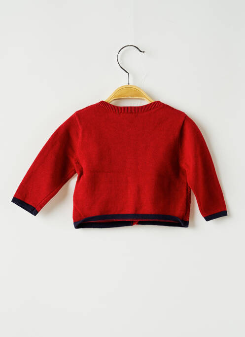 Gilet manches longues rouge ABSORBA pour fille
