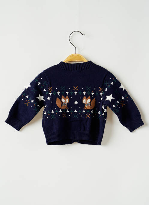 Gilet manches longues bleu ABSORBA pour garçon