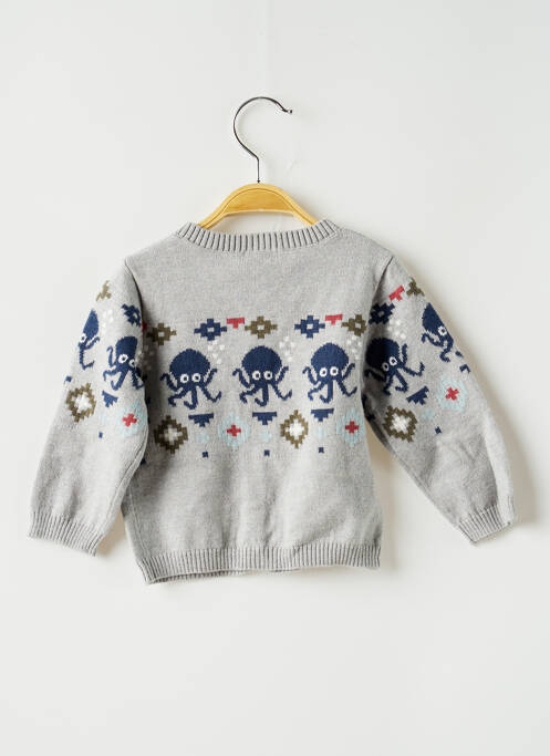 Gilet manches longues gris ABSORBA pour garçon