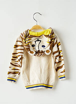 Gilet manches longues beige CATIMINI garçon