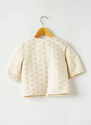 Veste chic beige LILI GAUFRETTE fille