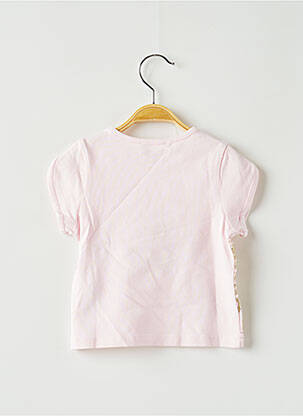 T-shirt rose LILI GAUFRETTE fille