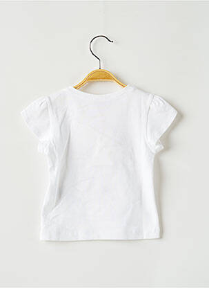T-shirt blanc LILI GAUFRETTE fille
