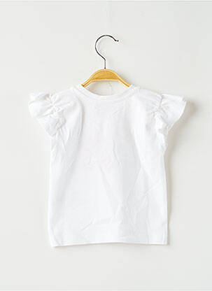 T-shirt blanc LILI GAUFRETTE fille