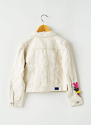 Veste en jean beige CATIMINI fille