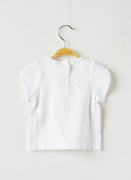 T-shirt blanc LILI GAUFRETTE pour fille