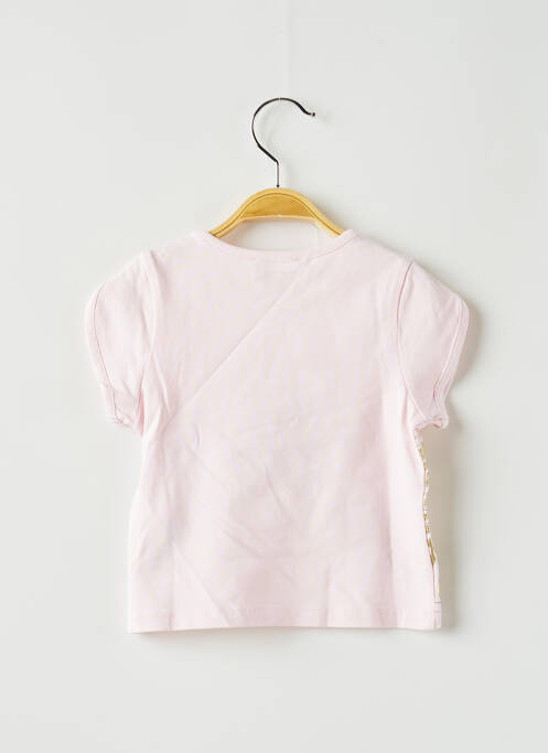 T-shirt rose LILI GAUFRETTE fille