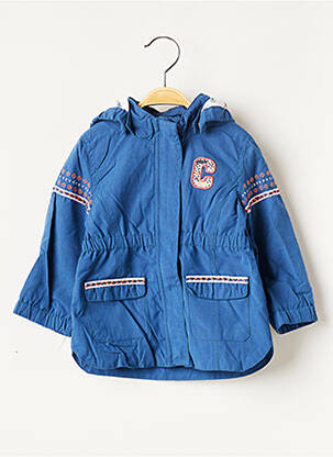 Parka a capuche a capuche bleu CHIPIE fille