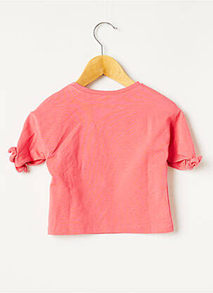 T-shirt rose LILI GAUFRETTE fille