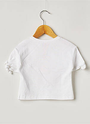 T-shirt blanc LILI GAUFRETTE fille