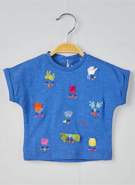 T-shirt bleu CATIMINI fille