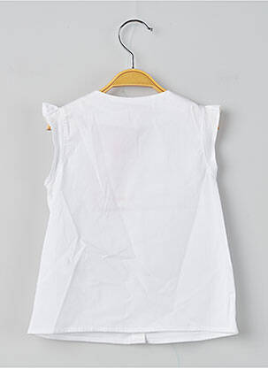 Chemisier blanc LILI GAUFRETTE fille