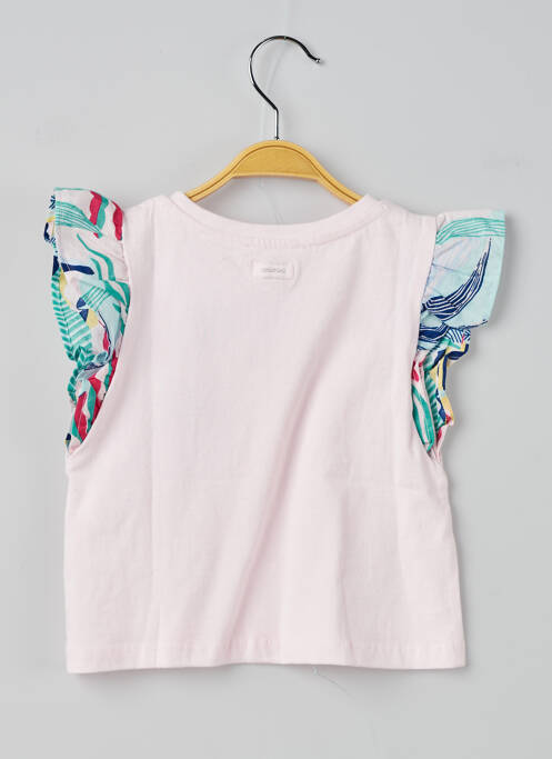 T-shirt rose CATIMINI pour fille