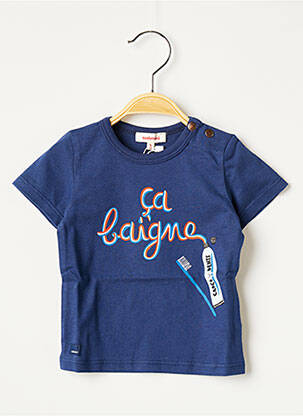 T-shirt bleu CATIMINI garçon