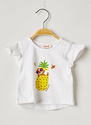 T-shirt blanc CATIMINI fille