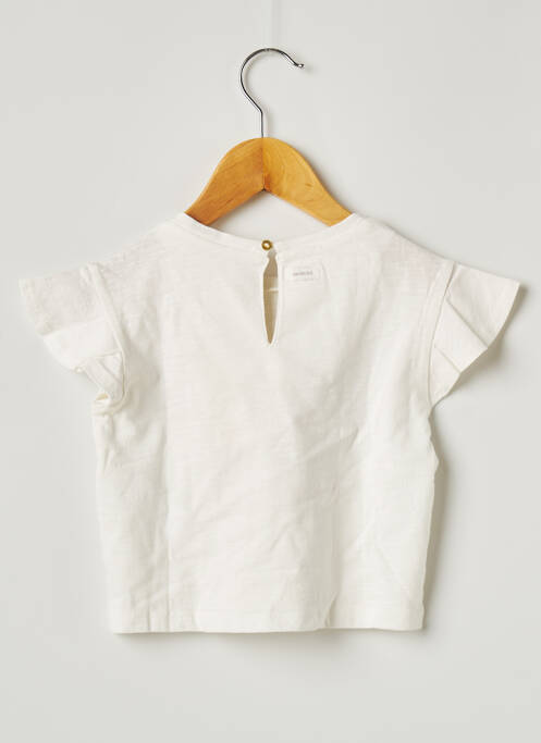 T-shirt beige CATIMINI pour fille
