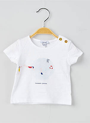 T-shirt blanc ABSORBA fille