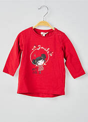 T-shirt rouge CATIMINI pour fille seconde vue