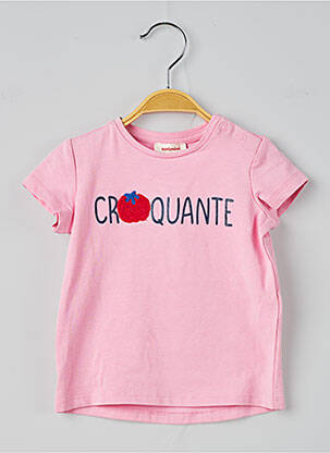 T-shirt rose CATIMINI fille