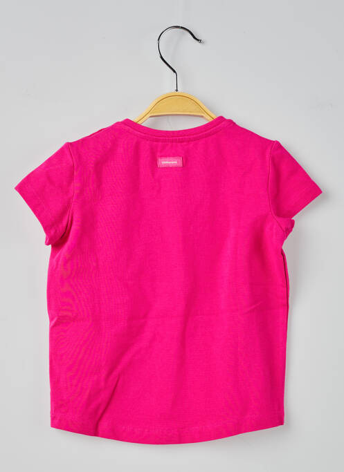 T-shirt rose CATIMINI pour fille