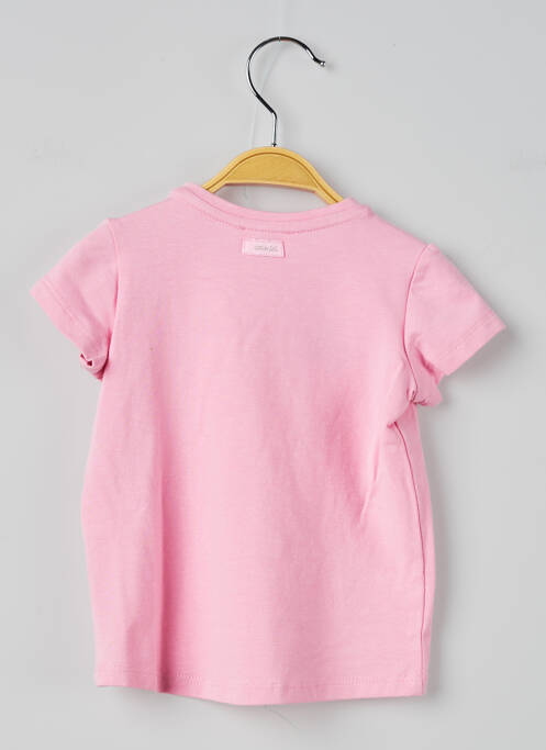 T-shirt rose CATIMINI pour fille